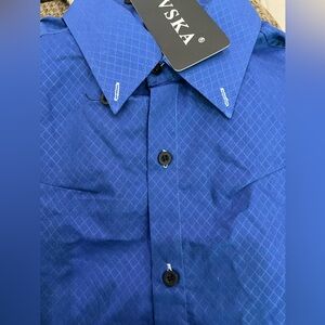 BRAND NEW Men's VSKA Button Down Boys Shirt New With Tags